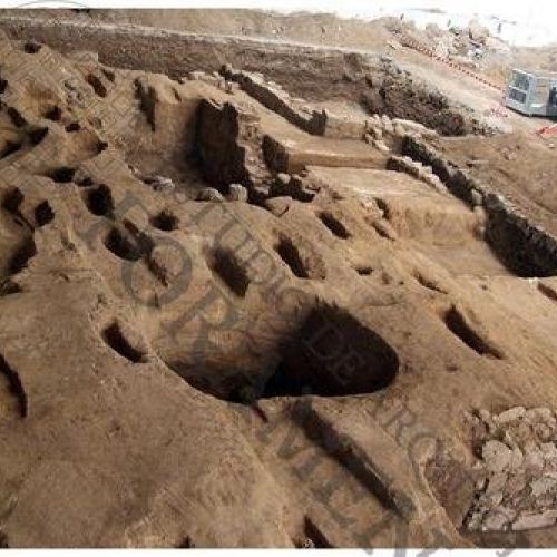 Excavación aparcamiento C/ Guiomar de Ulloa (obra de Promoávila, Ávila)3