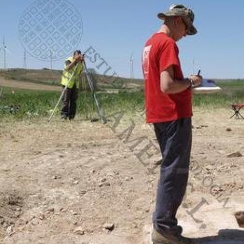 Documentación de una excavación (Medinaceli, Soria)